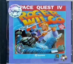 Space Quest IV: Roger Wilco and the Time Rippers (Softkey) (IBM PC) (CD Version)