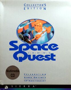 Space Quest Collector's Edition (Space Quest I-V) (IBM PC) (UK Version)