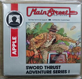 SwordThrust 1: The King's Testing Ground (Main Street Publishing) (Apple II)