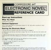 synapse-electronicnovel-refcard-c64