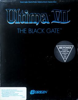 Ultima VII: The Black Gate (IBM PC) (UK Version)