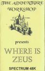 Where is Zeus (Adventure Workshop, The) (ZX Spectrum)