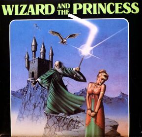 Wizard and the Princess (Load 'n' Go!) (C64) (missing plastic holder)