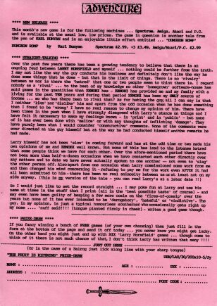 Zenobi Newsletter Jul. 30, 1995