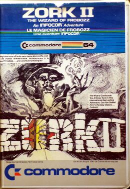 Zork II (Bilingual, Clamshell) (C64)